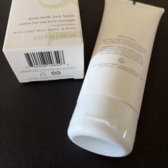Beekman Pure Goat Milk Foot Balm 3.55 fl oz NIB Sealed