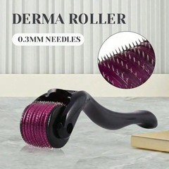540 Titanium Microneedle Derma Roller Micro Needle Skin Care For Hair Loss Beard