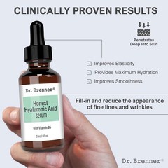 2 oz. Hyaluronic Acid Serum For Skin, Made with 100% Pure Hyaluronic Acid,…