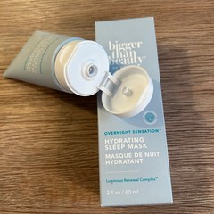 Bigger Than Beauty Skincare Overnight Hydrating Sleep Mask 2 Fluid Ounces New