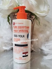 Pure Egyptian Whitening Body Lotion Egg Yolk Lotion & L-GLUTATHION 300ML