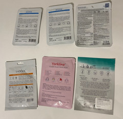 Lot of 6 Facial Skin Masks Variety of Hydrating, Brightening, & More NEW
