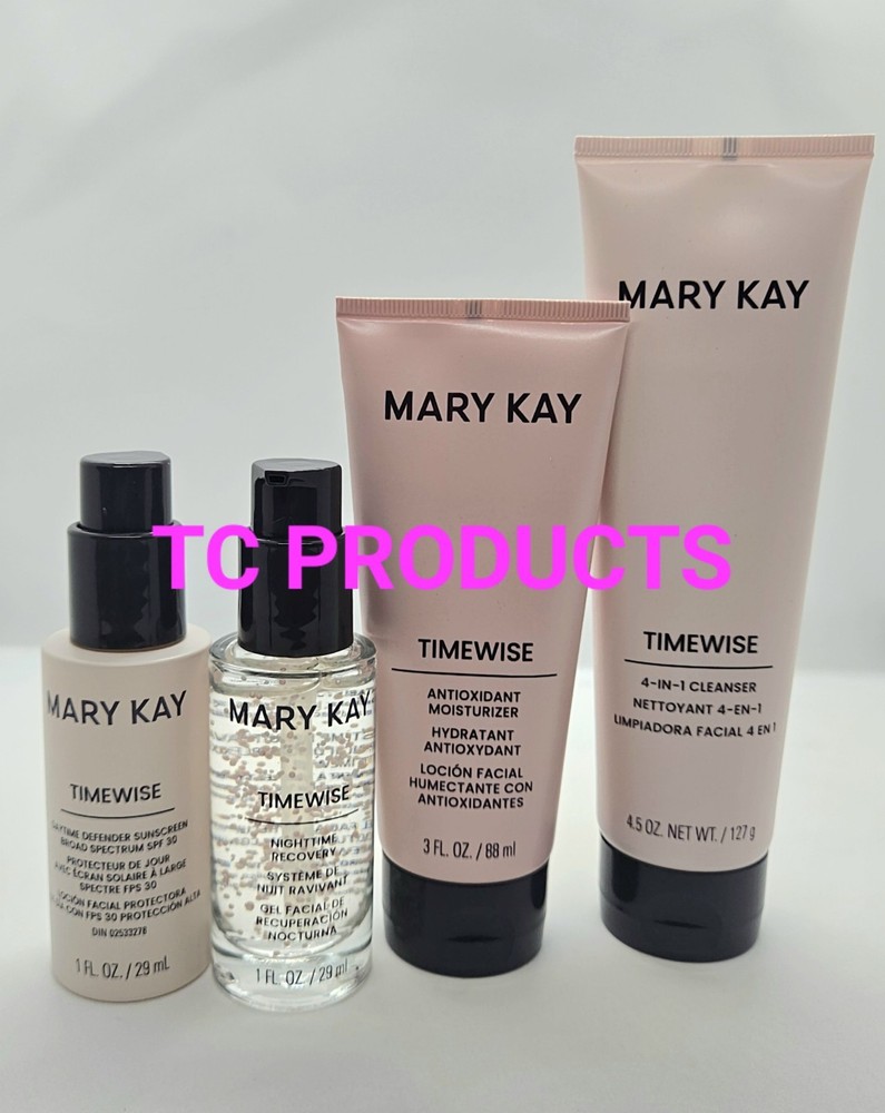 Mary Kay Timewise Miracle Set 3D – Normal to Dry Skin – Full Size Set Of 4