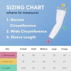 AD Rescuewear Eczema Arm and Leg Sleeves Nighttime Relief for Adults and Tee…