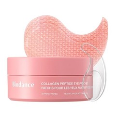 Biodance Collagen Peptide Eye Patches Under Under Eye Mask Wrinkle 60 Count