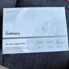 The Ordinary Age Support Set – 3-Step Anti-Aging Skin Regimen with Multi-Peptide