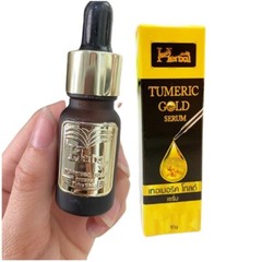 5X Turmeric Gold Serum Herbal Turmeric Herb Serum Brighten Skin Natural 10 ml