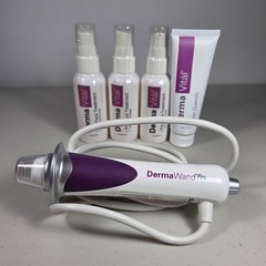 Derma Wand Pro + 3 Derma Vital Pre-Face Treatment 2 oz & Skin Quench SEALED