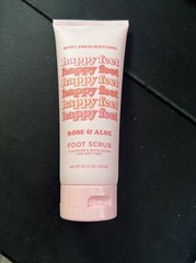 Body Prescriptions Happy Feet Rose & Aloe Exfoliating Softening Foot Scrub 8 OZ