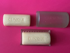 Clinique Little 1.7 Oz.Facial Soap, Travel Case Included Plus Additional Soap