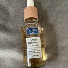 Dermasil Oatmilk Restorative Face Serum Fermented Oatmeal Snow Mushroom 1 fl oz