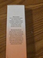 Vitamins and Sea beauty Dead Sea Minerals & Vitamin C Toning Serum, 2 fl oz.