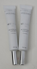 2 pk EMITE Make Up MILLESIS 101 Active Eye Light Corrector Anti-Aging 0.4 fl u/b