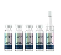 ASCE plus Calming Ampoule Pro 5 Vials Rose Exosome 70,000ppm K-Beauty Soothing