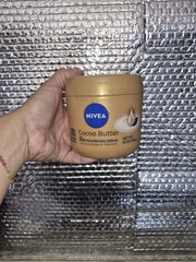 NIVEA Cocoa Butter Body Cream Deep Nourishing Serum, Vitamin E, 16 oz