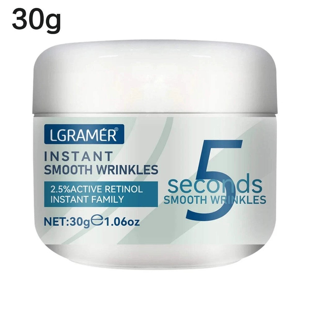 5s Retinol Anti-Wrinkle Cream Instant Anti Aging Fine Lines Lift Face Moisturize