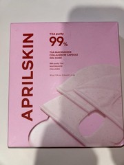 APRILSKIN TXA Niacinamide Collagen 99 Capsule Gel Mask Sheets 4ct 30g