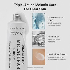Melaclear Cream | Tranexamic Acid (TXA) & Niacinamide to Help Refine Uneven S…
