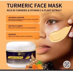 Beyoo Magic Turmeric body Cream, face cream, Face Cleanser, Serum, Body oil set.