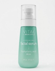 Vital Beauty Hydrating Facial Serum Hyaluronic Acid & Aloe 2 fl oz NEW