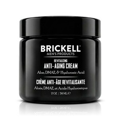 Brickell Men&rsquo;s Revitalizing Anti-Aging Cream For 2 Ounce (Pack of 1), BLACK