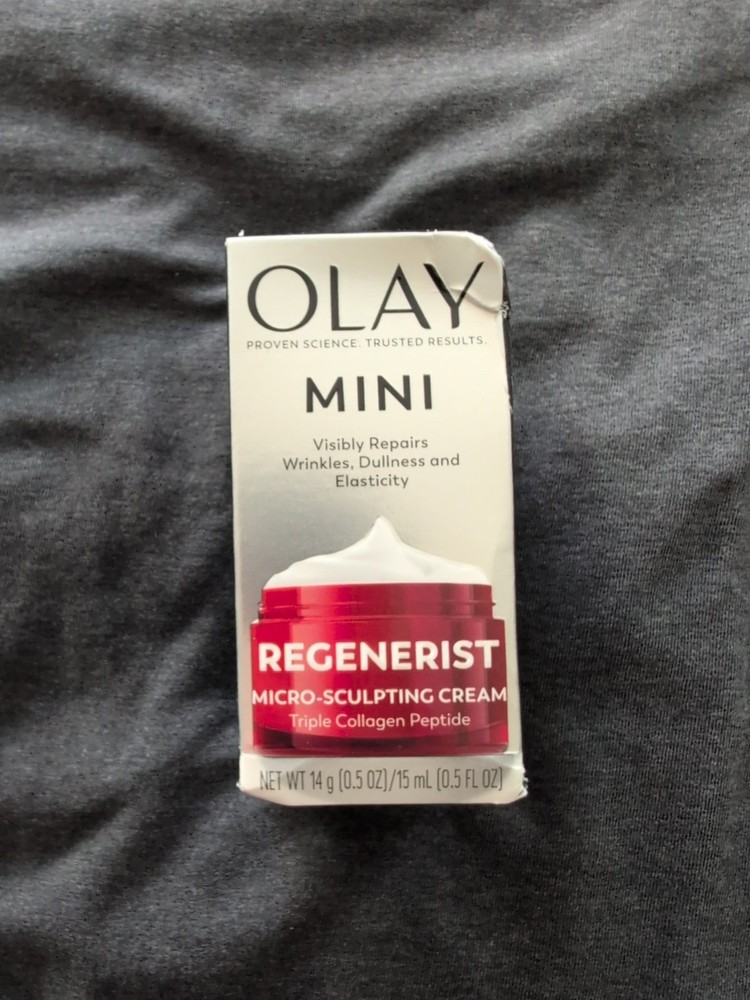 Olay Regenerist Micro-Sculpting Cream Hydrating Moisturizer 14g/0.5oz New In Box
