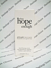 Philosophy When Hope Is Not Enough Facial Firming Serum 5.7 fl oz