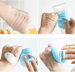 INNERNEED Silicone Face Cleanser Brush 4-Pack | Soft Manual Facial Scrubber for