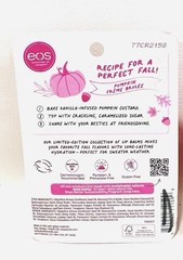 EOS Pumpkin Everything Creme Brulee Smooth Lip Balm 2 piece Set SEALED
