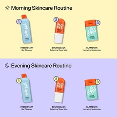 Bubble Skincare 3-Step Hydrating Routine Bundle for Normal to Dry Skin, Set of 3