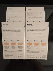 NIB Hero. Mighty Patch; INVISIBLE 4× 39 Hydrocolloid Patches; 01/2027 pack of 4