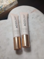 2x ACEOLOGY Passionfruit Refining Lip Scrub, 15g (0.5oz), Full Size