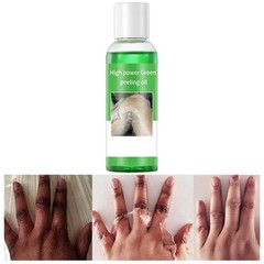 Peeling Oil for Dark Skin, Green Peeling Oil, Facial Peels with Hyaluronate