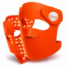 SHINE RENEW LED Face Mask – 9 Modes, Rechargeable – Orange – New Sealed