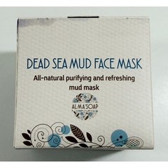 Alma&rsquo;Soap Dead Sea Mud Face Mask Women 50ml Natural Purifying Handmade Israel