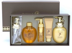 WHOOSPA Body 2pcs Special Set/ Oil Shower 220ml and Essential Moisturizer 220ml