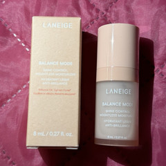 LANEIGE Balance Mode Shine Control Lightweight Face Moisturizer Travel 0.27 oz