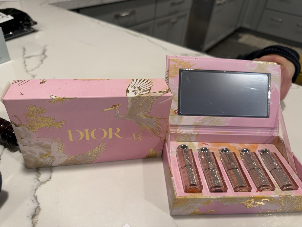 Dior Rouge Lipstick Lip Glow 5pc x 1.5g Special Set