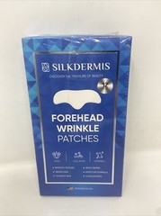 SILKDERMIS Forehead Wrinkle Patches 12 Pieces. Hydrate Smooth Repair. New in Box