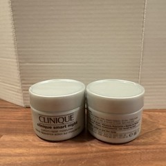 2x Clinique Smart Night Custom-Repair Moisturizer Dry Combination 1oz * 2 = 2oz