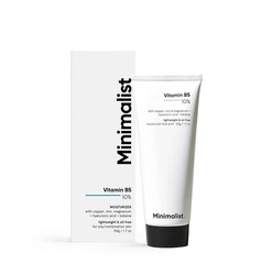 Minimalist 10% Vitamin B5 Gel Face Moisturiser For Oily Skin Unisex 50gm Q575