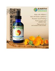 Organic Calendula Oil _ Raw, Infused, Pressed Herbal Oil