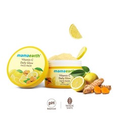 Vitamin C Daily Glow Face Pack with Turmeric 200g | Brightens Skin , Adds Glow