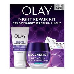 Olay Skin Care Beauty Retinol Duo Pack, Face Moisturizer & Face Wash, Smoothing