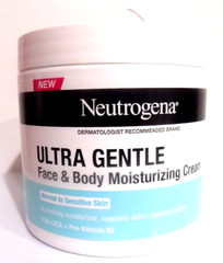 SEALED~Neutrogena Ultra Gentle Face and Body Moisturizing Cream (11 oz.)