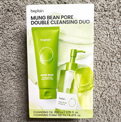 beplain Mung Bean Pore Double Cleansing Duo Set Oil 200ml + Foam 160ml #3