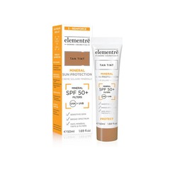 Elementre SPF 50+ Mineral Sun Protection – Tan Tint