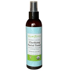 Sky Organics Blemish Control Clarifying Facial Toner, 6 oz New