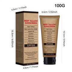 Sky & Sol organic Mineral Sunscreen SPF 50 – 100g Natural Tallow & Zinc Oxide