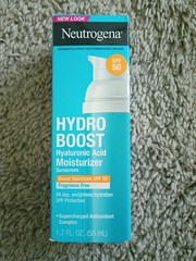 Neutrogena Hydro Boost Hyaluronic Acid Face Moisturizer with Sunscreen SPF 50